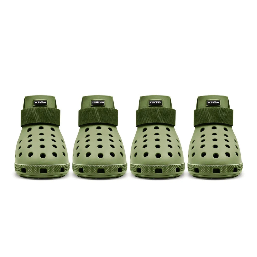 Dog Shoes for Hot Pavement - Dog Shoe for Small & Medium & Large Dogs, Dog Boots Paw Protectors, Easy on & Off, Non-Slip, Waterproof, Easy-Clean Dog Booties for Beach and Snow