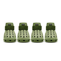 Dog Shoes for Hot Pavement - Dog Shoe for Small & Medium & Large Dogs, Dog Boots Paw Protectors, Easy on & Off, Non-Slip, Waterproof, Easy-Clean Dog Booties for Beach and Snow