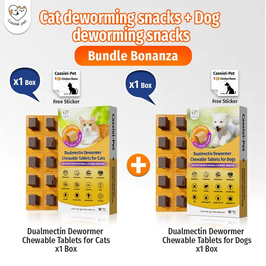 Cassicel-Pet Natural Dog Parasite Support Chews – Easy Feed Herbal Deworming Treats Chicken Flavor Parasite & Wellness Boost Treats Supports Digestive & Skin Health Immune Support